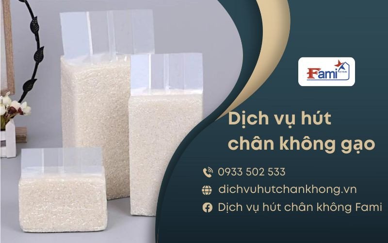 Bao bì gạo hút chân không chất lượng cao đảm bảo an toàn thực phẩm