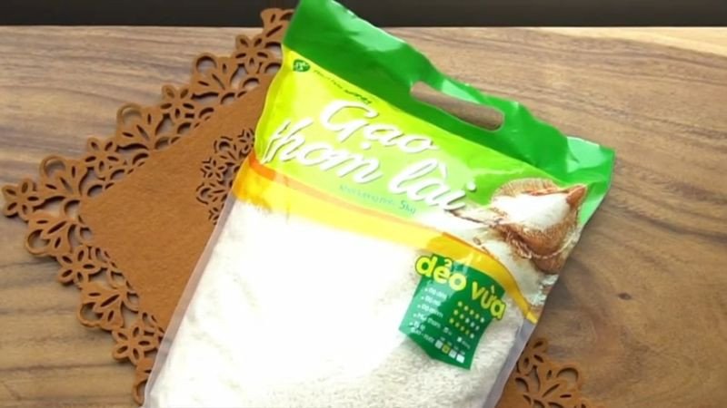 Bao bì gạo thơm lài chất lượng cao