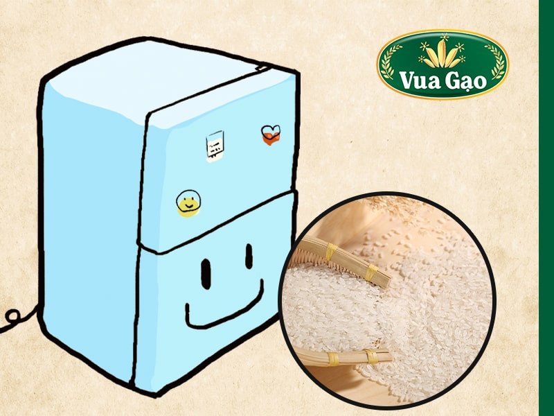 Bảo quản gạo trong tủ lạnh