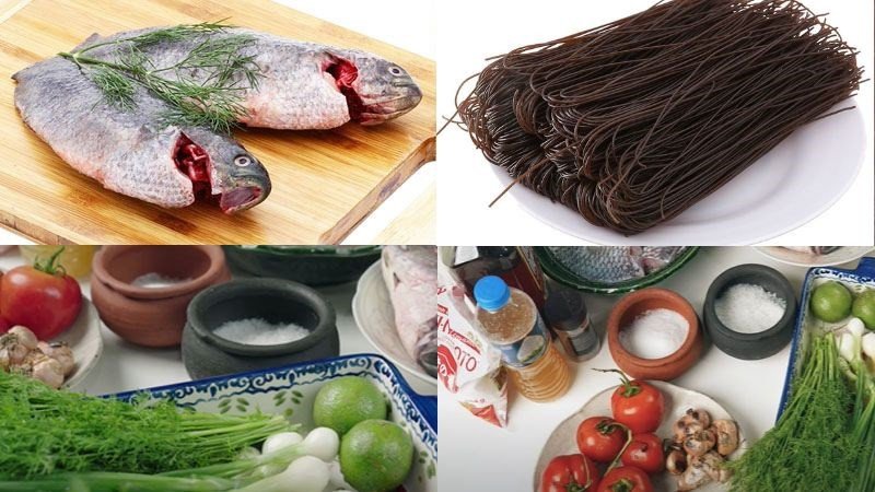Bún gạo lứt cá rô phi, món ăn truyền thống bổ dưỡng