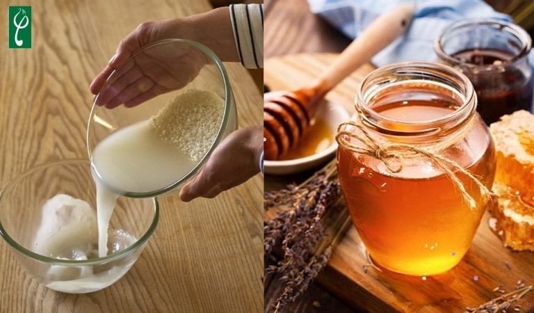 Cách dưỡng da trắng sáng bằng nước vo gạo kết hợp mật ong