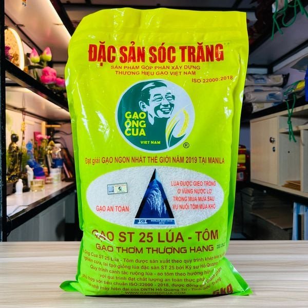 Cách nấu cơm gạo ST25 Sóc Trăng ngon dẻo