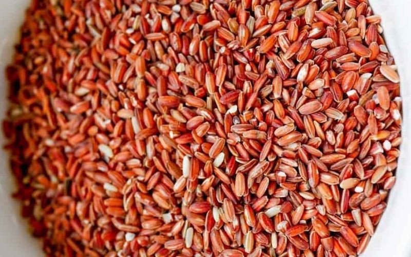 Cơm gạo lứt đỏ tốt cho sức khỏe tim mạch