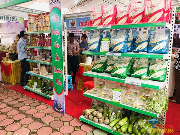 Đa dạng mẫu mã kệ trưng bày gạo, từ truyền thống đến hiện đại, đáp ứng mọi nhu cầu