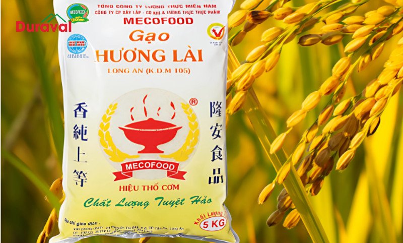 Gạo Hương Lài Long An, hạt dài trắng ngà, cơm dẻo mềm với hương thơm thanh thoát