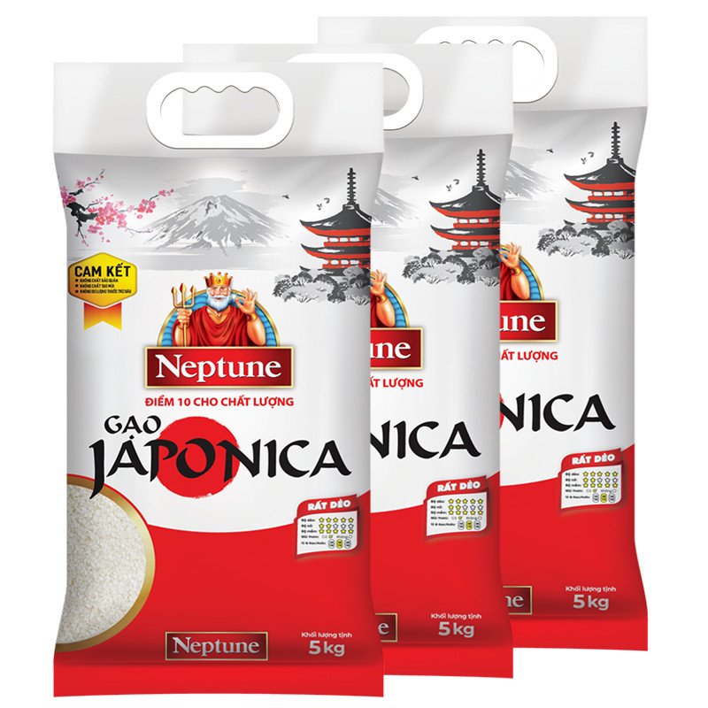 Gạo Japonica Neptune 5kg