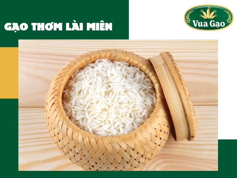 Gạo Lài Miên Campuchia, hạt thon dài, cho cơm dẻo mềm, là lựa chọn tuyệt vời cho các gia đình.