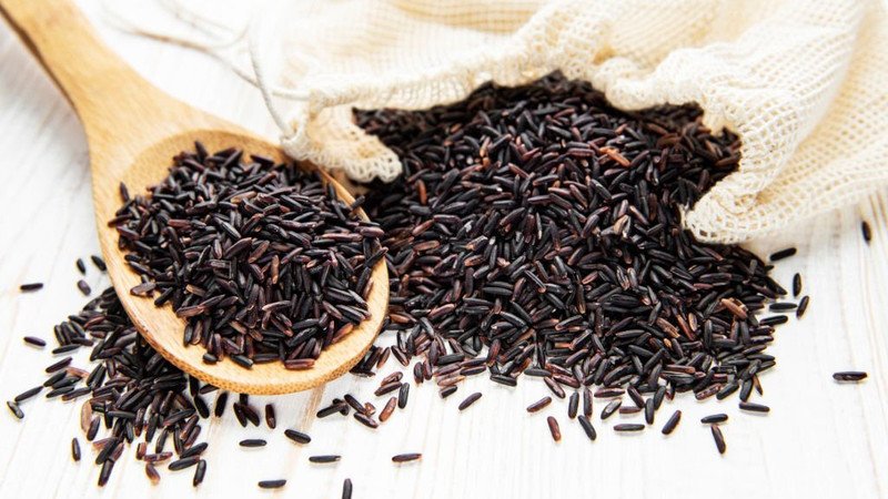 Gạo lứt đen giàu chất chống oxy hóa
