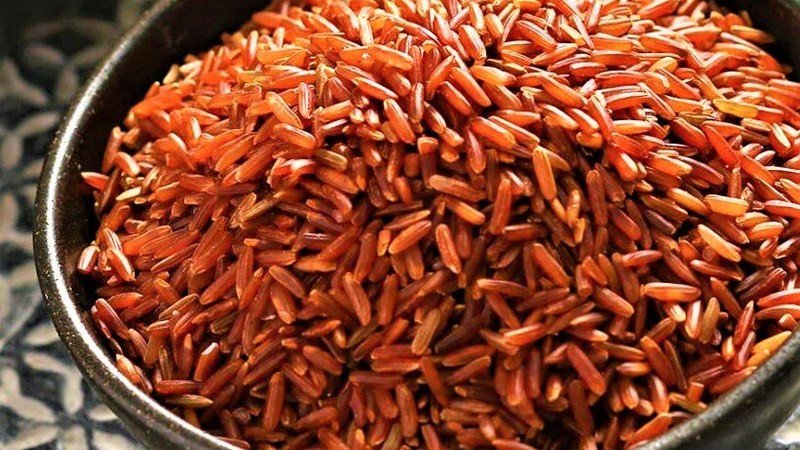 Gạo lứt đỏ khi nấu lên có độ dẻo nhất định