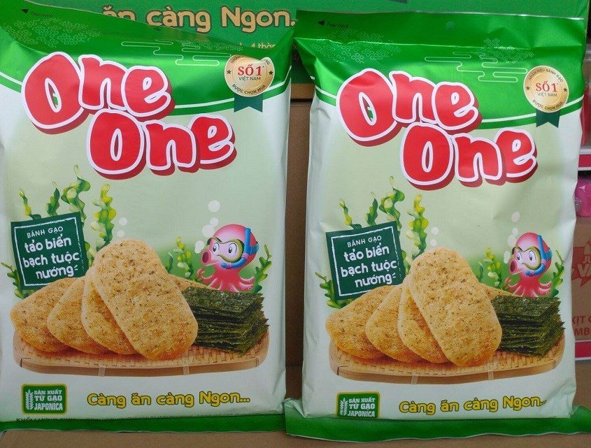 Giải đáp 1 cái bánh gạo an vị tảo biển bao nhiêu calo