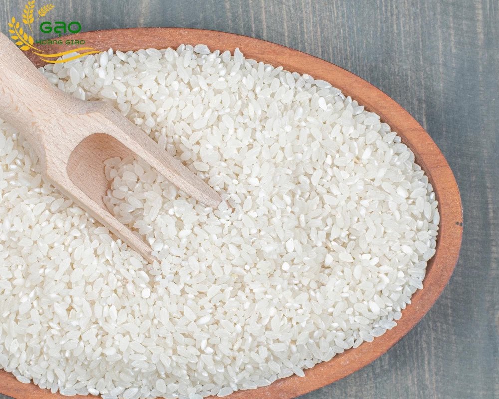 Hạt gạo Séng Cù hạt tròn mẩy và đều