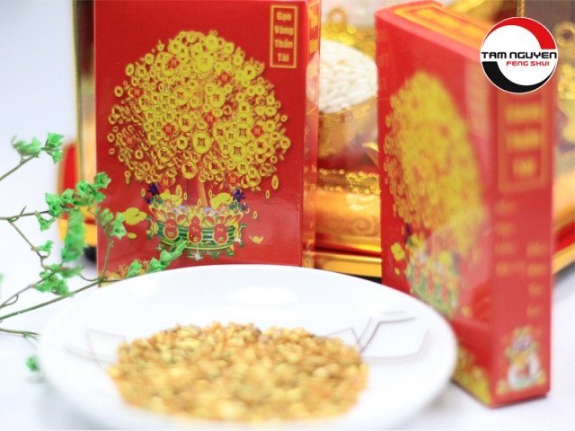 Hướng dẫn cách sử dụng gạo vàng thần tài để chiêu tài lộc