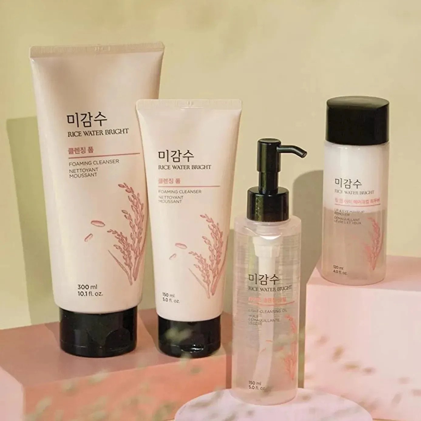 hướng dẫn sử dụng sữa rửa mặt gạo The Face Shop đúng cách