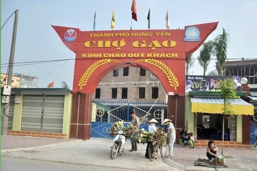 Khu vực Đại bản doanh Liên đoàn Địa chất 36 tại chợ gạo Hưng Yên xưa