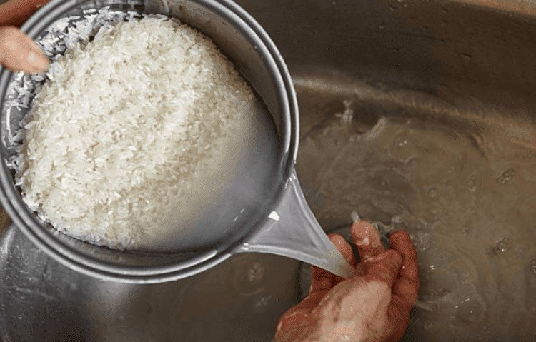Lưu ý khi sử dụng nước vo gạo