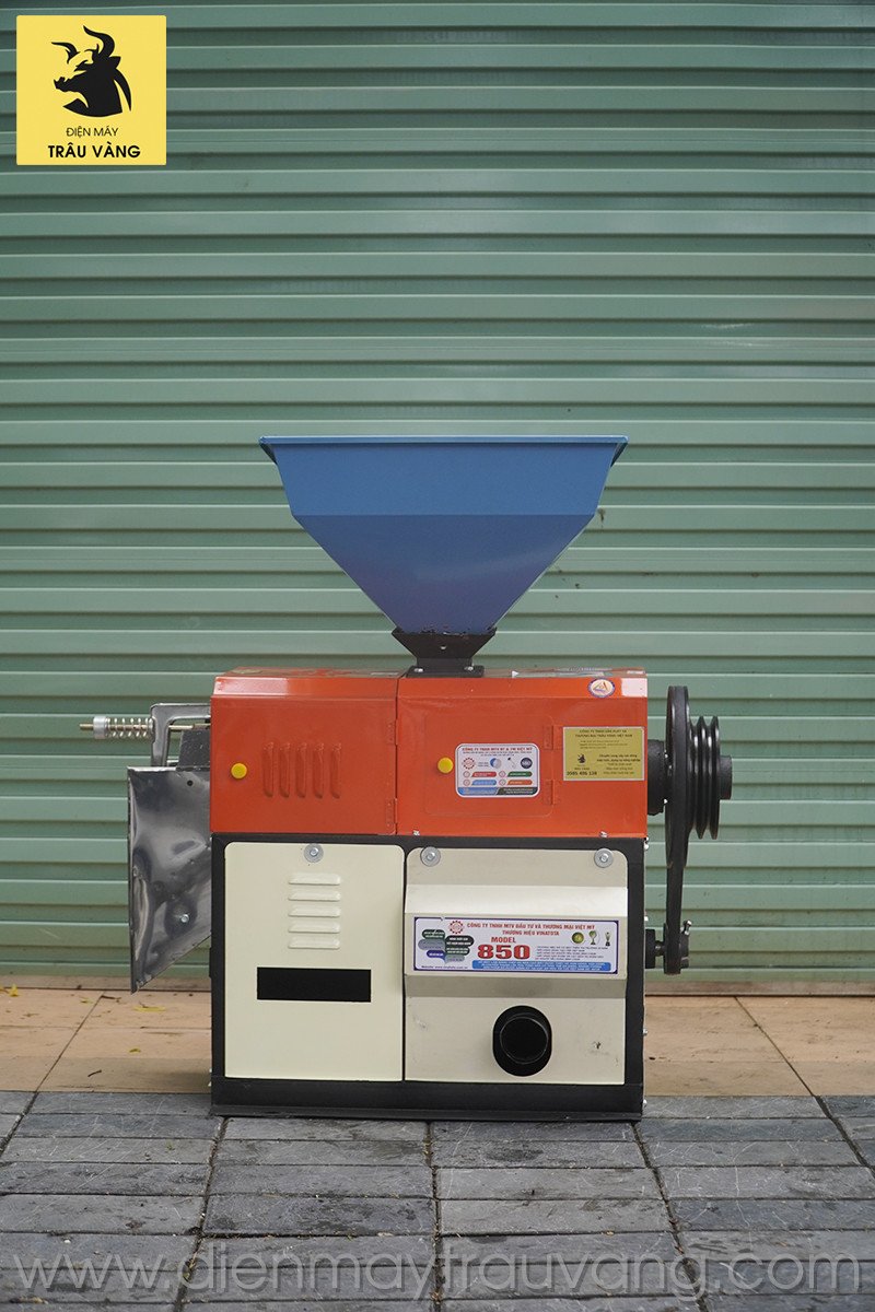 Máy chà bóng gạo nâng cao giá trị sản phẩm