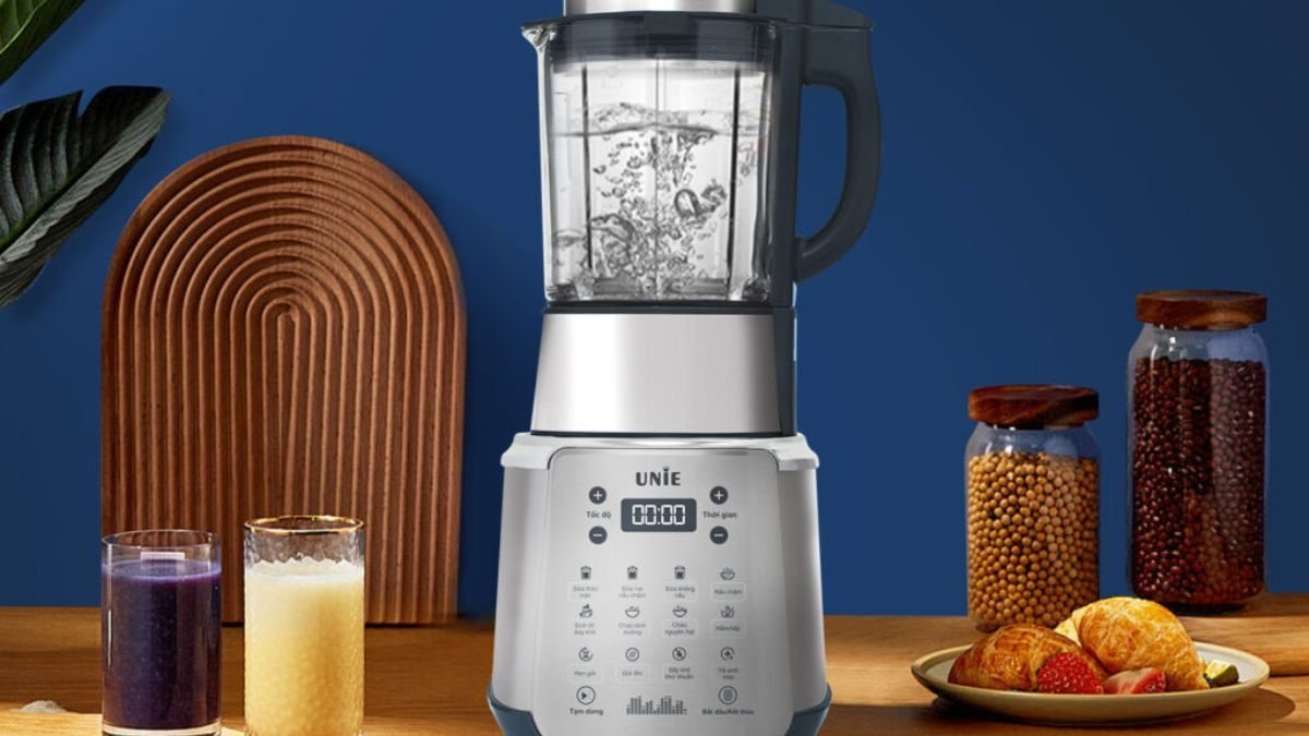 Máy làm sữa hạt Unie-v9s, trợ thủ đắc lực cho việc làm sữa gạo