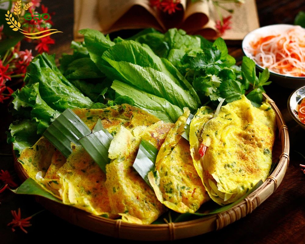 Món bánh xèo đặc sản miền sông nước Tây Nam Bộ