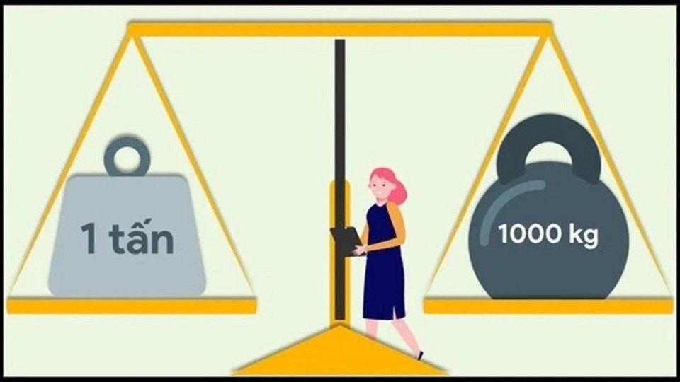 Một người nông dân đang kiểm tra chất lượng gạo tại cánh đồng, minh họa các đơn vị đo lường trong nông nghiệp