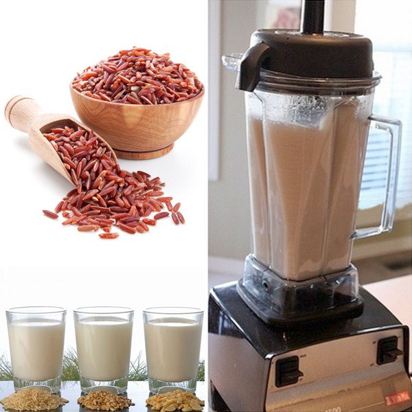 Nấu và xay gạo lứt