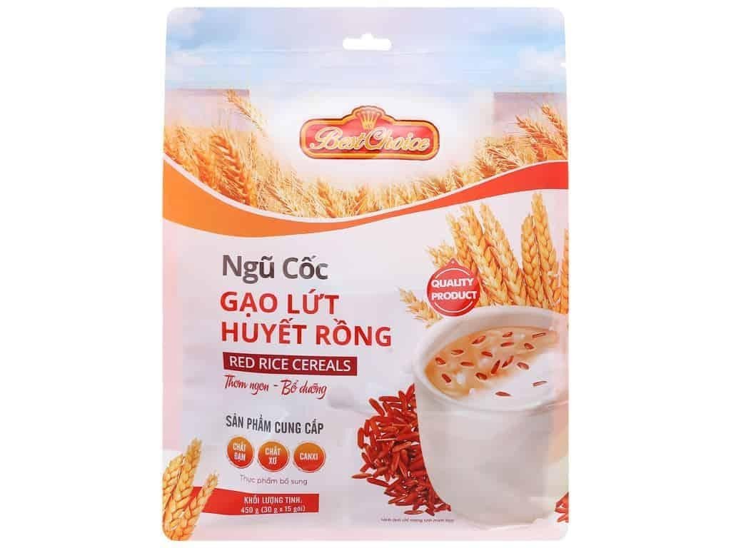 Ngũ cốc gạo lứt huyết rồng Best Choice tiện lợi