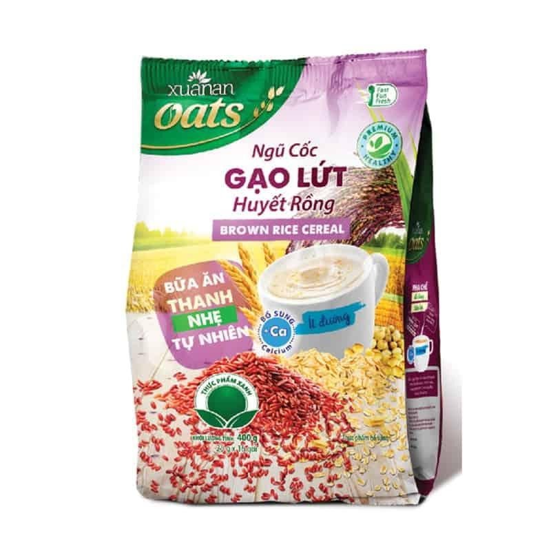 Ngũ cốc gạo lứt huyết rồng Xuân An dinh dưỡng