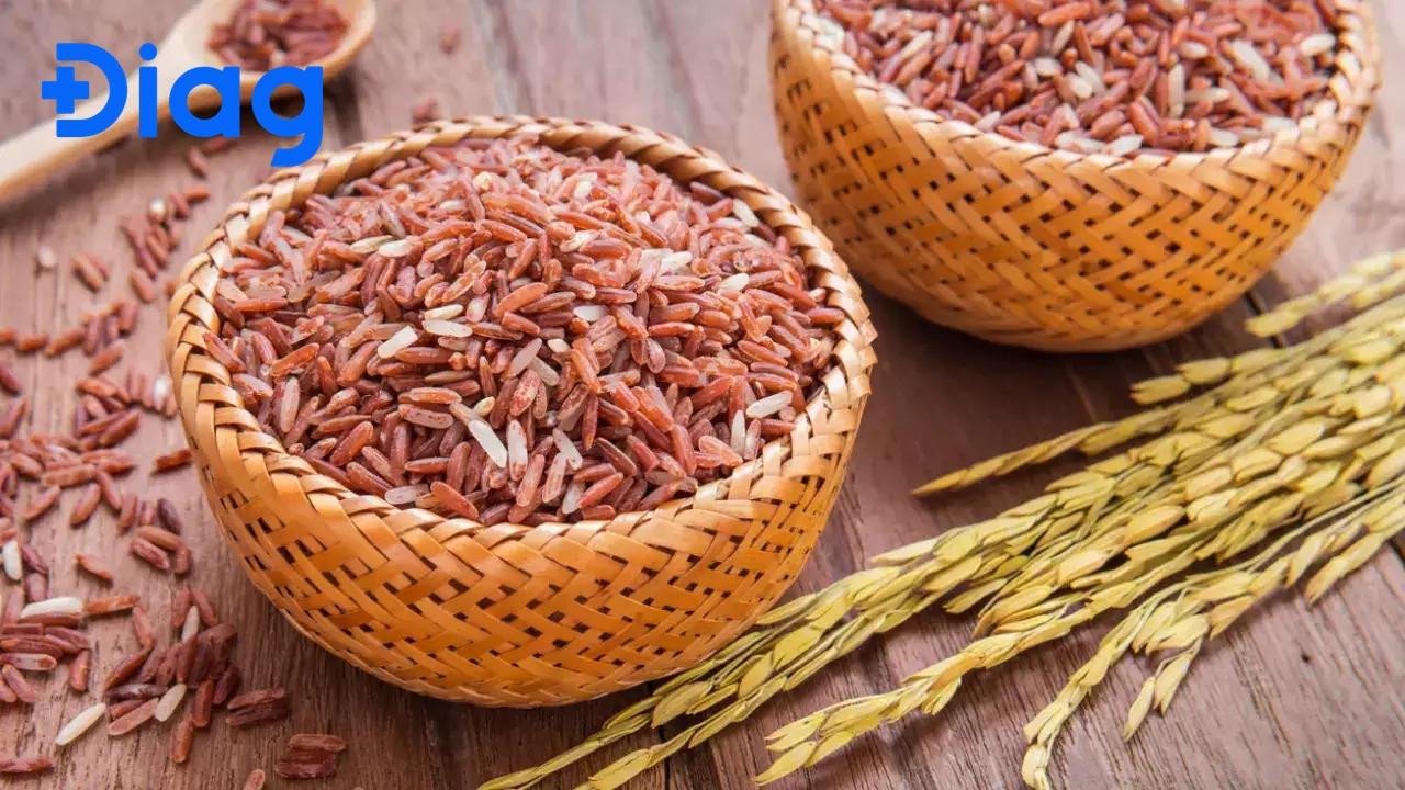Nhiều loại gạo lứt khác nhau như gạo lứt đen, đỏ, mầm tốt cho sức khỏe người tiểu đường
