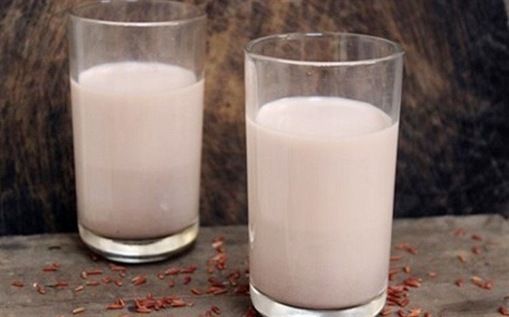 Pha chế sữa gạo lứt