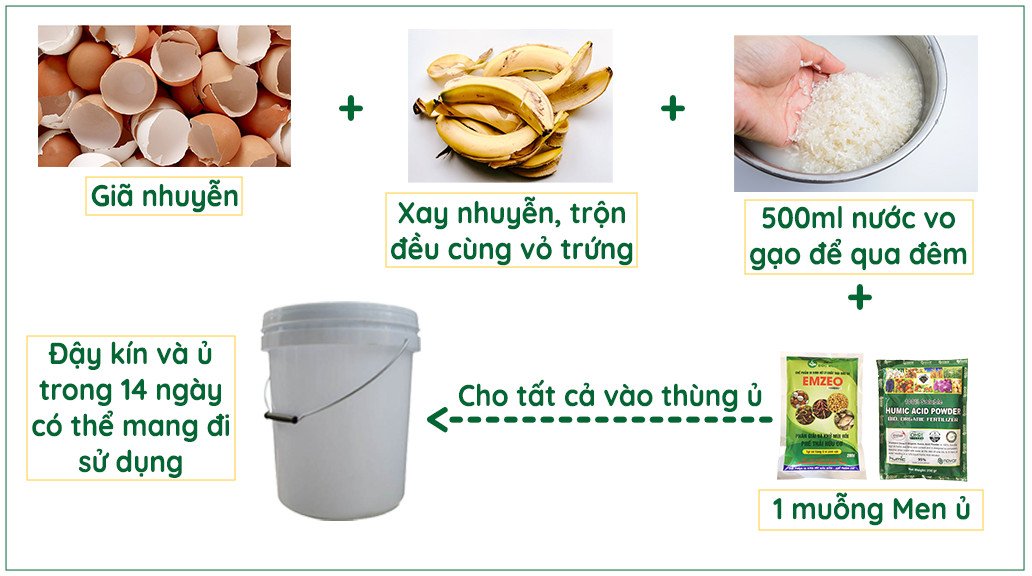 Quy trình làm dịch chuối với nước vo gạo tại nhà đơn giản