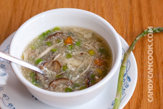 Súp gà măng tây sánh mịn - món khai vị bổ dưỡng