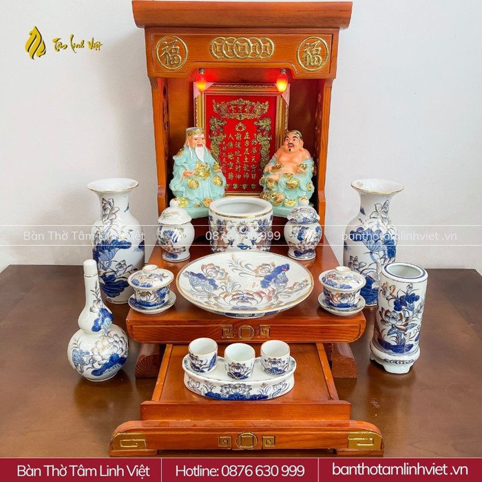 Tần suất thay hũ gạo muối nước để bàn thờ Thần Tài luôn linh thiêng