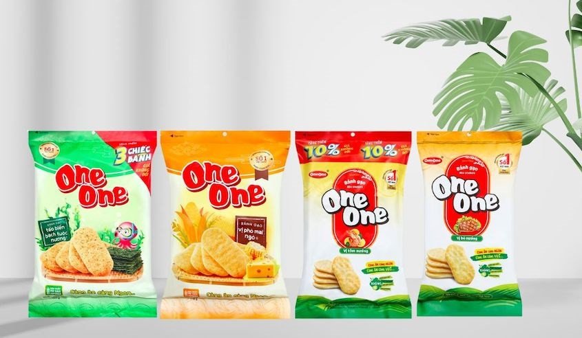 Thương hiệu bánh gạo One One uy tín, sản phẩm cung cấp dinh dưỡng lành mạnh