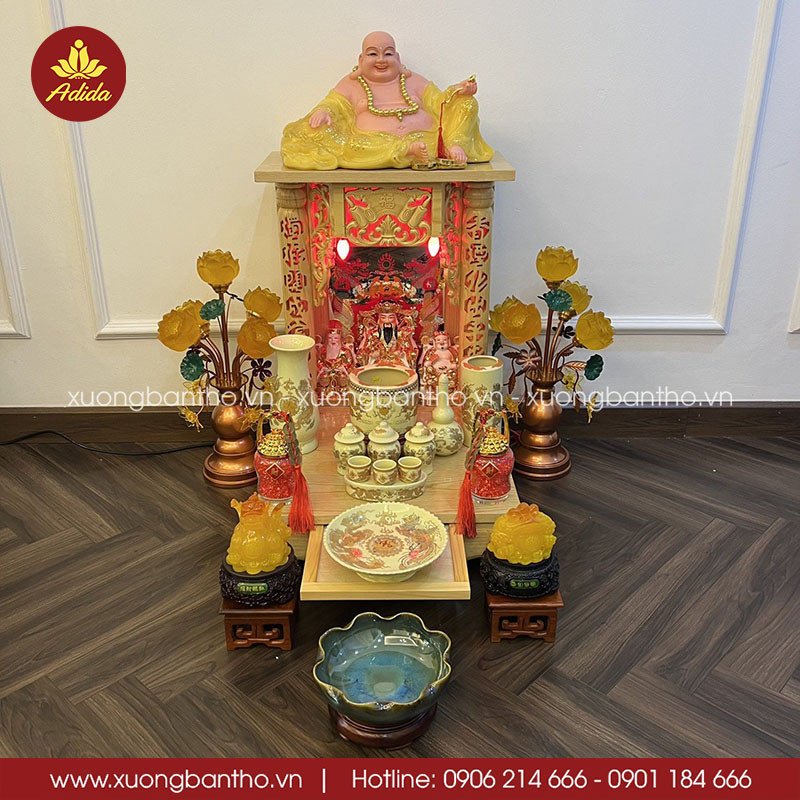 Ý nghĩa hũ nước trên bàn thờ khi thay hũ gạo muối nước trên bàn thờ