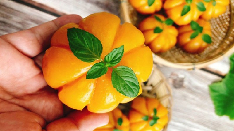Bánh bí đỏ thơm ngon bổ dưỡng