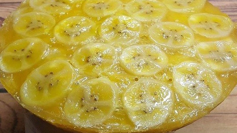 Bánh chuối hấp mềm ngọt