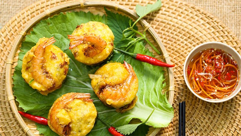 Bánh cống Sóc Trăng giòn rụm