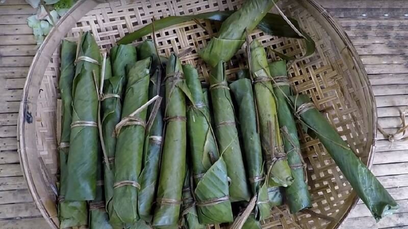 Bánh Cúng lá dứa miền Tây