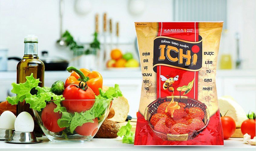Bánh gạo Ichi vị Shouyu mật ong