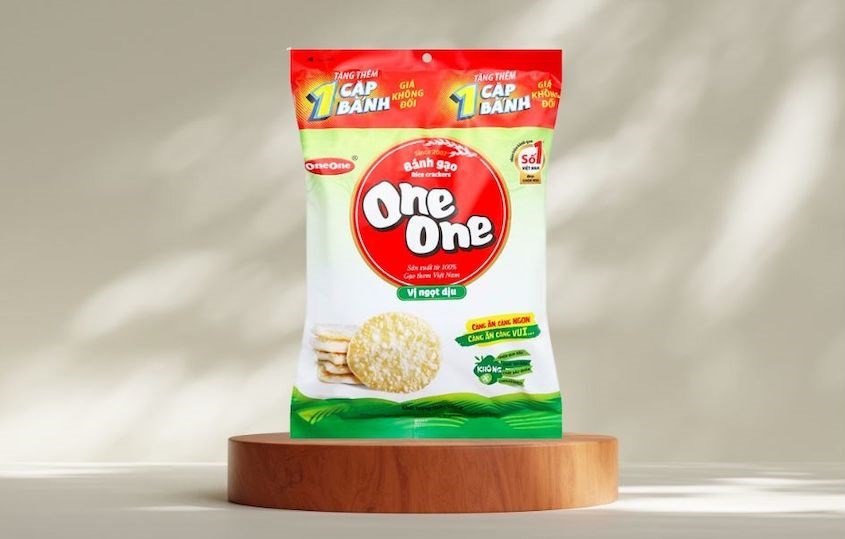 Bánh gạo One One là món ăn vặt bổ sung nhiều dưỡng chất tốt cho sức khỏe