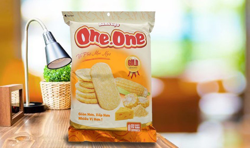 Bánh gạo One One phô mai ngô