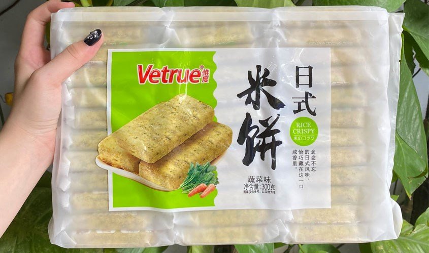 Bánh gạo Vetrue vị rau củ