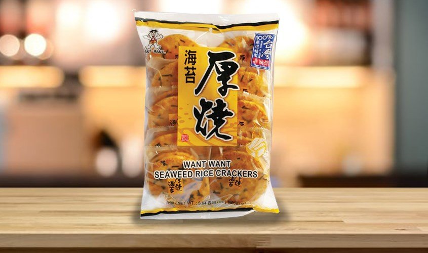 Bánh gạo Want Want vị rong biển