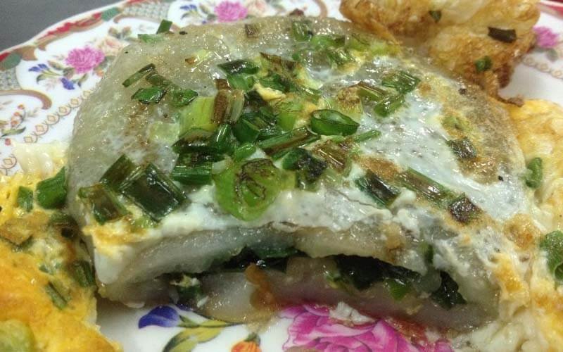 Bánh hẹ chiên giòn rụm, đậm vị
