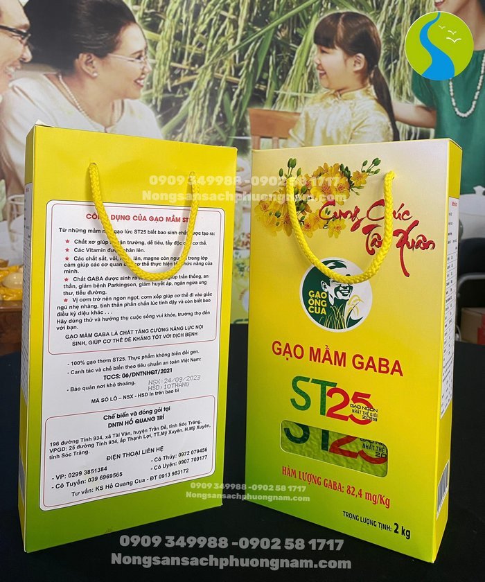 Gạo lứt ST25 nảy mầm GABA giá bao nhiêu