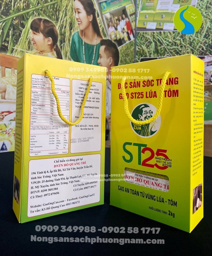 Gạo ST25 lúa tôm cao cấp giá bao nhiêu