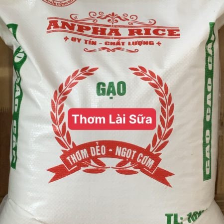 Gạo Thơm Lài Sữa loại bình dân