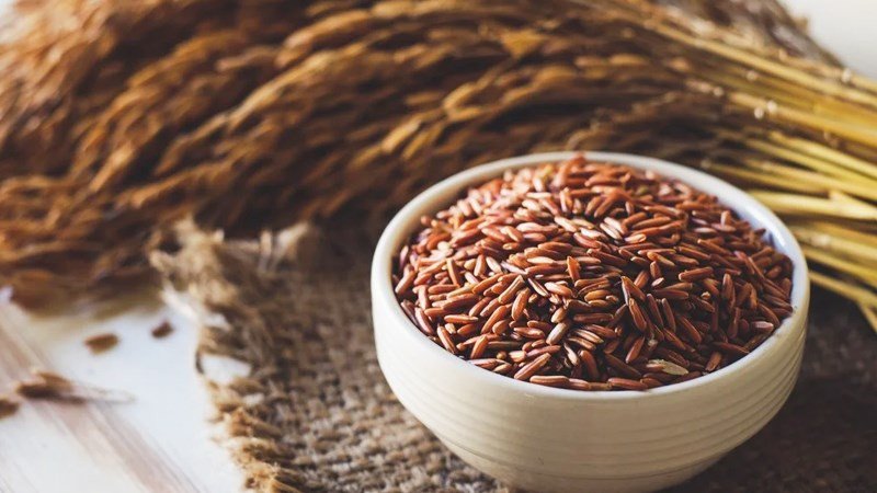 Hạt gạo lứt nguyên cám giàu dinh dưỡng