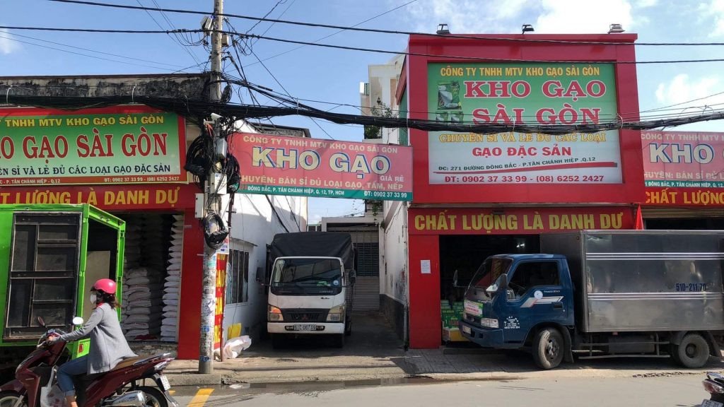 kho chứa gạo tài nguyên số lượng lớn, đảm bảo nguồn cung ổn định