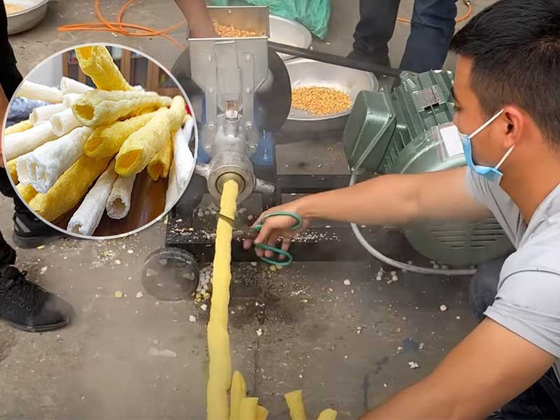 Máy nổ bỏng gạo giúp tạo ra công thức nổ bỏng gạo ngon