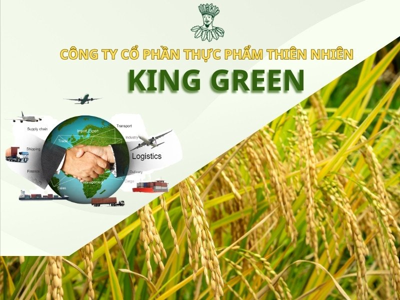 Nhà máy chế biến của công ty xuất khẩu gạo King Green, đảm bảo chất lượng hạt gạo